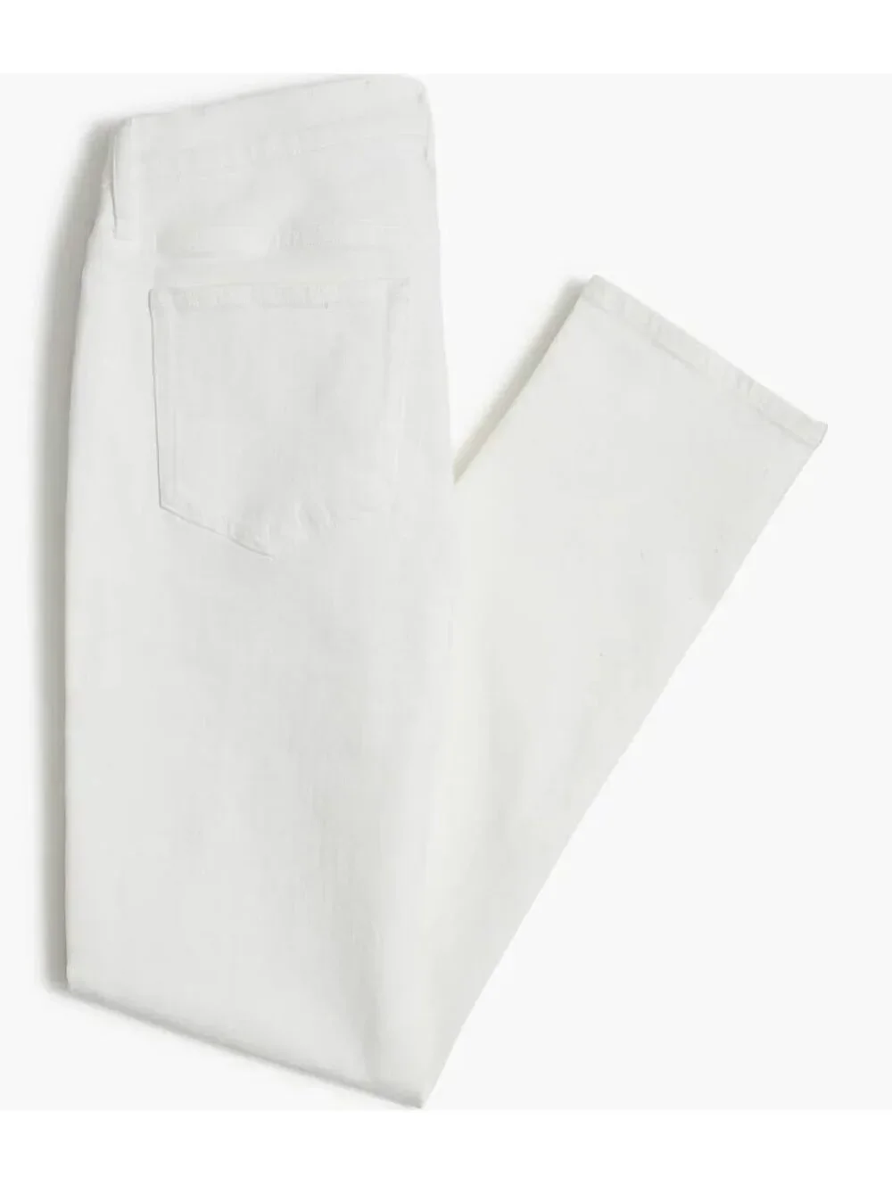 Straight-fit white jean in signature flex 31/32